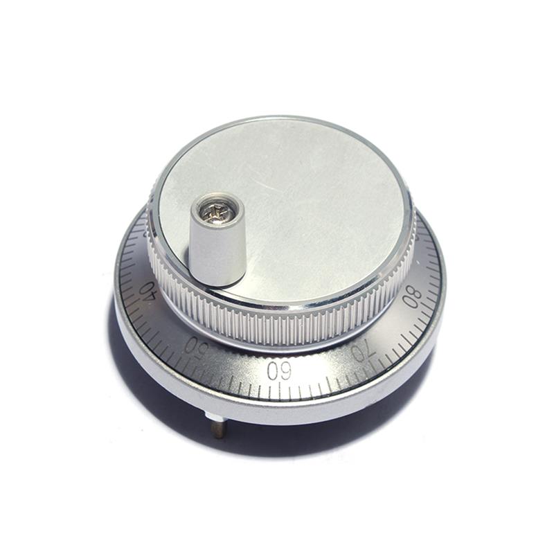 Handleiding Pulsgenerator CNC Pulse Encoder Mill Router Handmatige Controle 5V 60MM Wiel van De Hand Pulse Encoder Voor CNC systeem