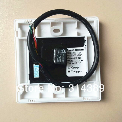 Touch Switch,Exit Button,Access control switchTouch Button.86MM blue back light electric box cassette.TS021