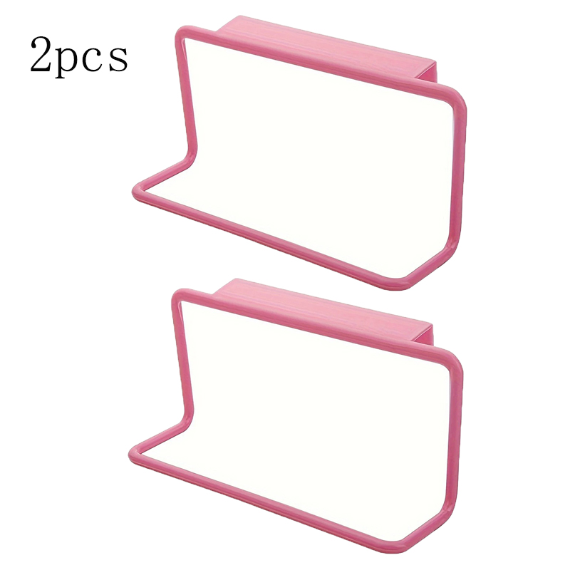 Kitchen Supplies Facilities Towel Rack Seamless Rag Hanger Towel Bar Dishwashing Towel Multi-Purpose Cupboard Storage Rack: Gold