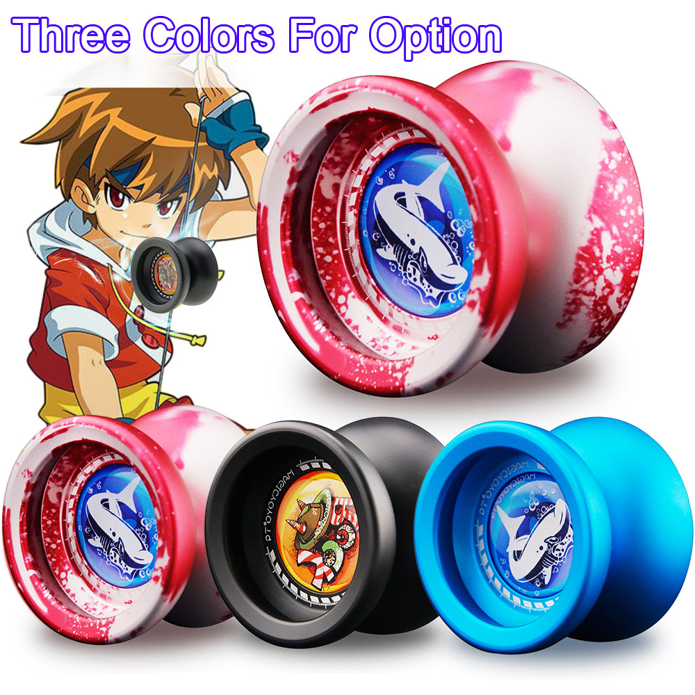 Magic Yoyo Professionele Speelgoed T9 Gepolijst Aluminium Responsieve Reageert Yoyo Bal Klassieke Spin Speelgoed Aankomst
