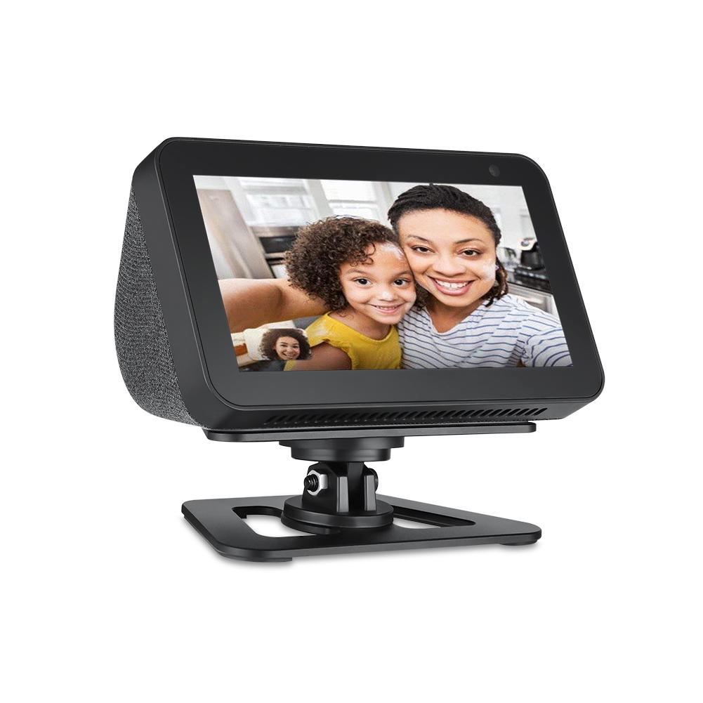 For Echo Show 5 Stand Base Mount Fully Aluminum Build Base For Echo Show 5 Holder Adjustable Stand Accessories