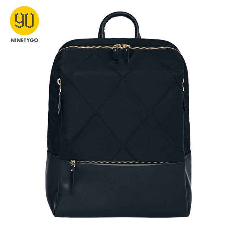Ninetygo 90FUN Mode Diamant Rooster Rugzak 14 Inch Laptop Tassen Voor Vrouwen Meisjes Dames School College Reis