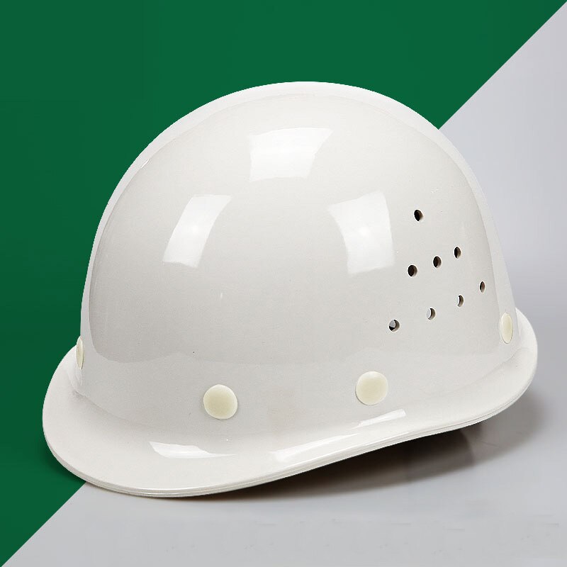Safety Helmet Warehouse Fire Fighter Protective Workplace Fire Protection Worker Hard Hat Breathable Plastic Insulation Material: White