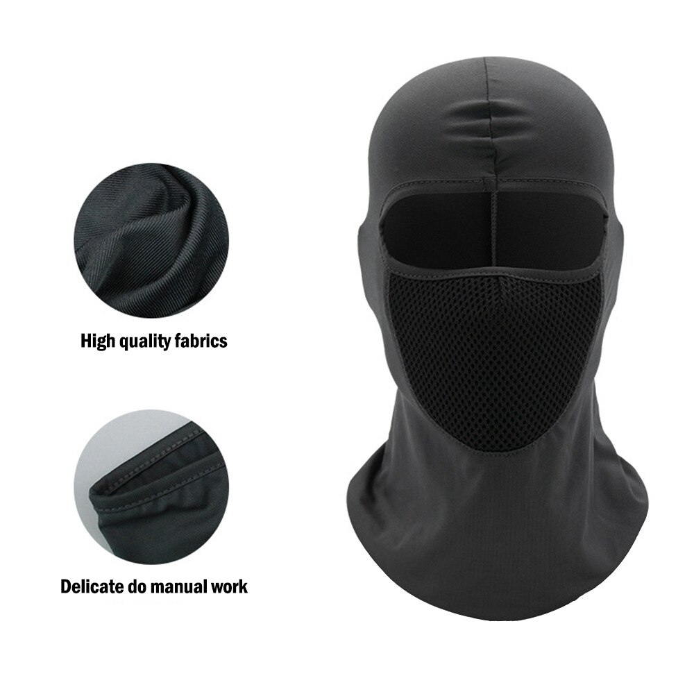 Motorcycle Mask Motorcycle Sun protection and dustproof headgear riding hat hood windproof outdoor riding hood mask dust mask