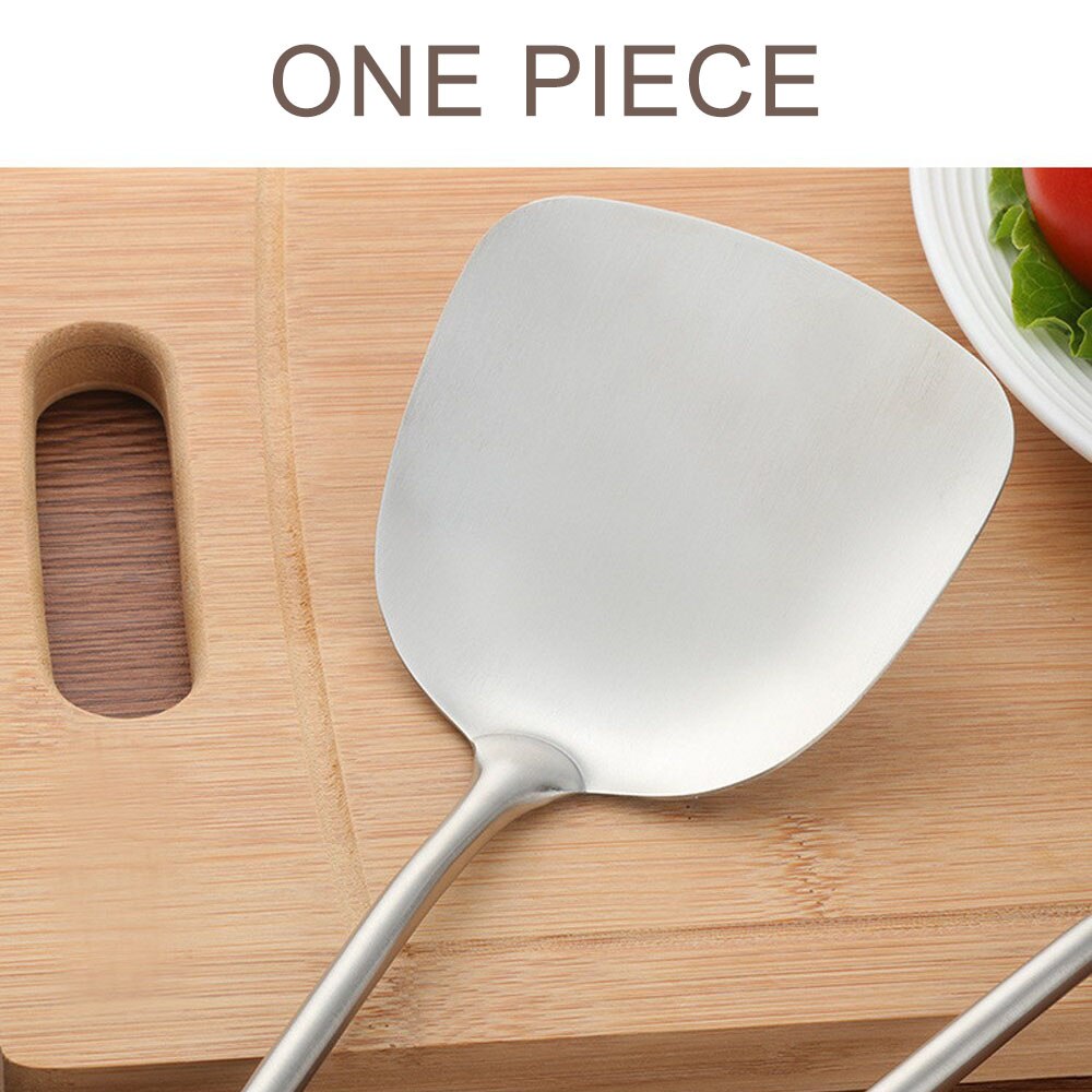 Luxurious Stainless Steel Tableware Ladle Spoon Sets Thicken Metal Big Soup Ladle reusable Kitchen Utensils Cooking Tools