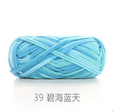 ZHUTOUSAN tissu laine épais fil pour tricoter grand Crochet tapis tapis bricolage sac de rangement sac à main tissu T Shirt fantaisie fil 32m: 39