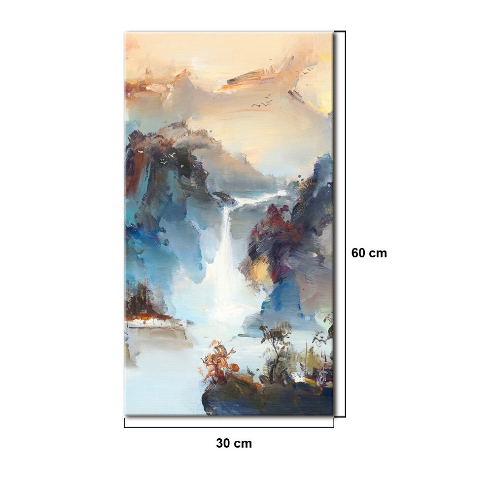 Hotel Villa Posters And Prints Landscape Pictures Living Room Abstract Painting DIY Wall Art Canvas Paintings