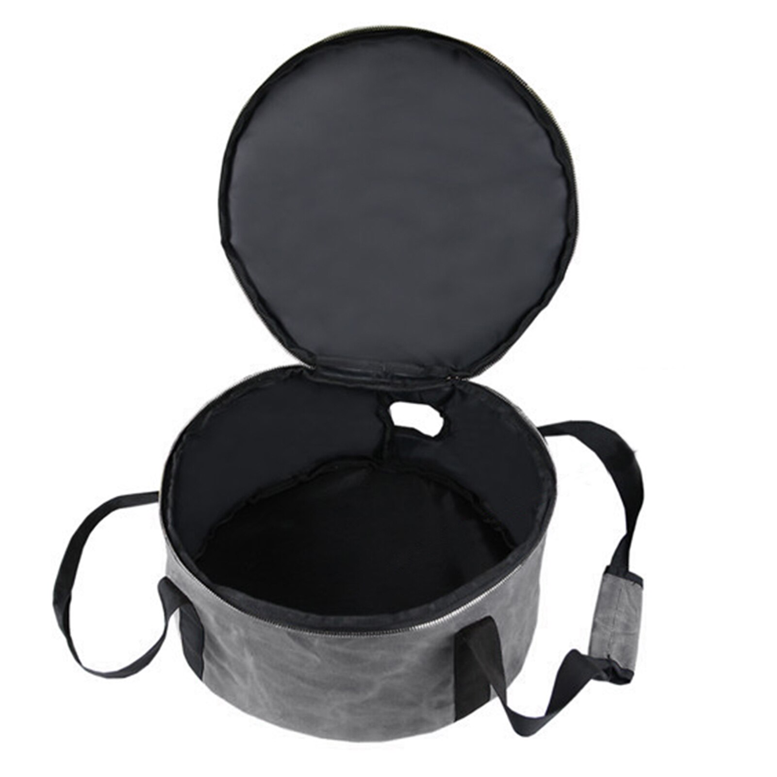 12 Inch Nederlandse Oven Canvas Organizer Camping Picknick Draagbare Hand Oven Opbergzakken Houden Bijna Alle Nederlandse Ovens: Gray