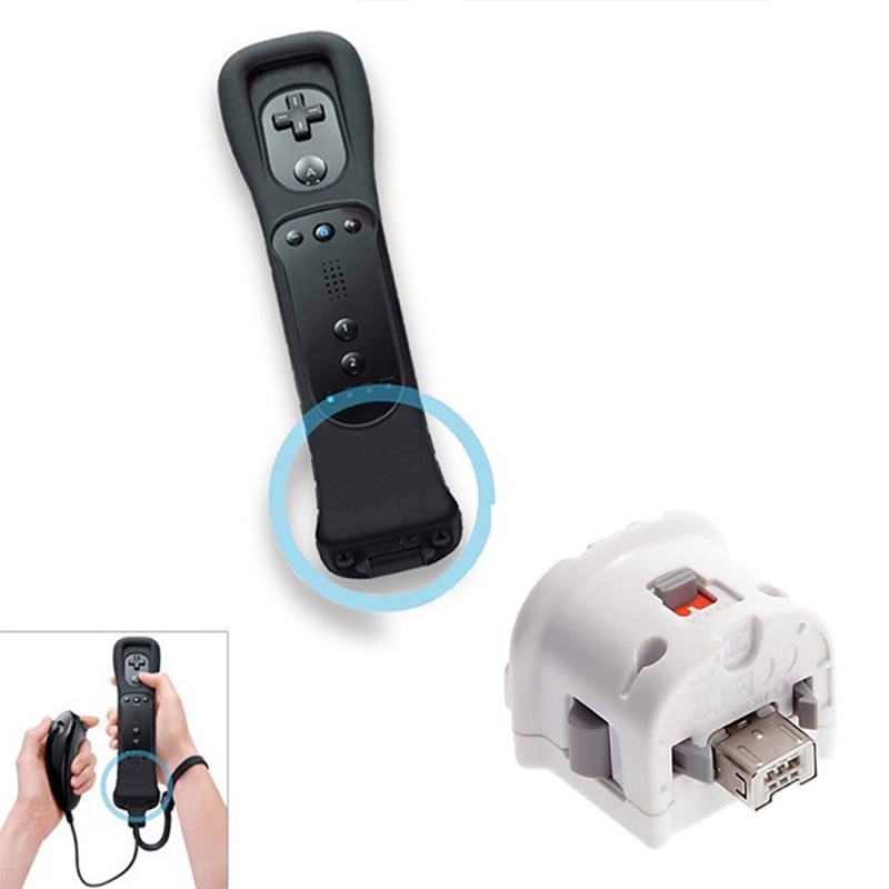 B2RC Motion Plus Adapter, Replacement Sensor Accelerator Compatible with Wii Remote Controller