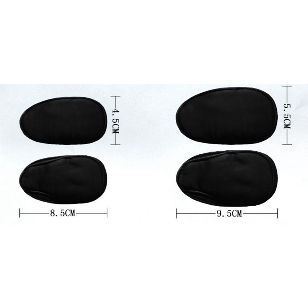 Parches de ojo de ambliopía para gafas, Parche de ojo para niños adultos, estrás, Parche de ojo perezoso-negro para adultos y niños negros