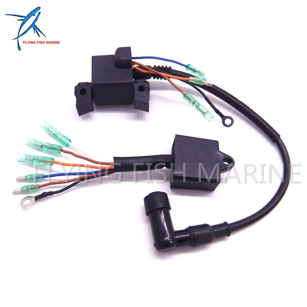 Bobina de encendido de barco y CDI Assy para Motor fueraborda Hangkai 6,5 HP de 4 tiempos f6.5