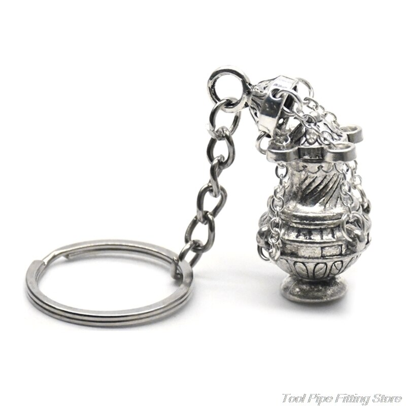 Christian Wierookbrander Sleutelhanger Religieuze Sleutelhanger Sieraden Zak Auto Hanger Keyfob Souvenirs F17 21