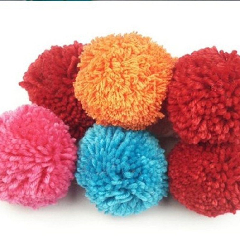 4 Maten Pom Pom Maker Fluff Ball Weave Needlecraft Breien Diy Naald Ambacht Wol Tool Garen Kit Tool Diy Naaien gereedschap