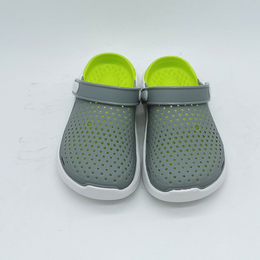 Goede Zomer Kids Jongens Croc Slippers Strand Schoenen Voor Jongen Mannelijke Kinderen Maat Eu 30-35 Ons 11-3