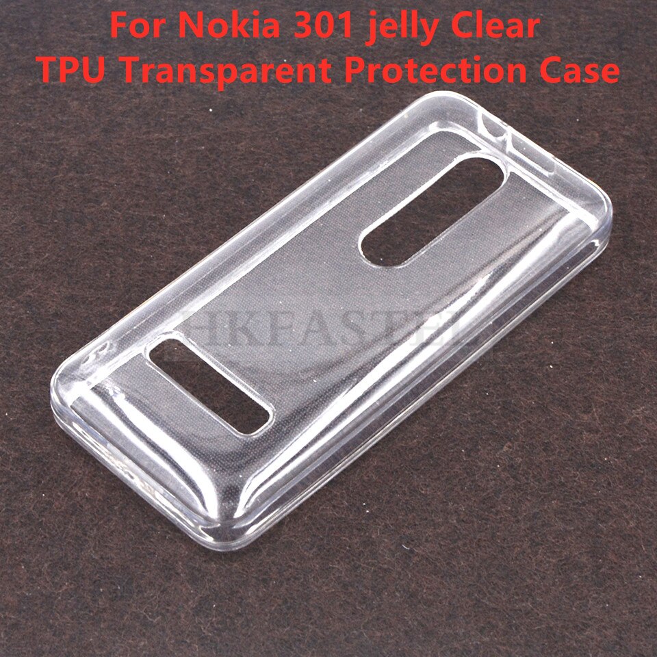 HKFASTEL 301 Housing For Nokia 301 Single Dual SIM Card Mobile Phone Cover Case + English Russian Arabic Keypad + Tool