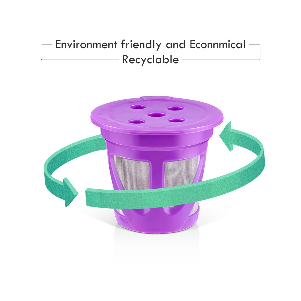 Capsules de café réutilisables, dosettes filtrantes, rechargeables, compatibles avec Keurig K suprême et K suprême Plus