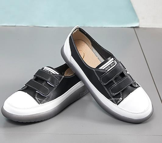 Kvinna lägenheter sneakers skor kardborre som andas vår och höst kvinnor fritidsskor dam zapatos mujer