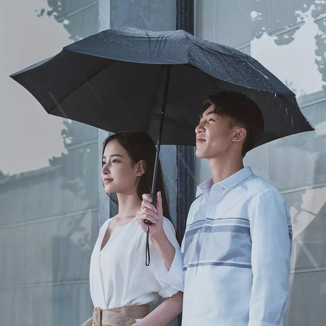 Xiaomi-parapluie réversible automatique 90Fun pour hommes, résistant au vent, résistant aux affaires, résistant aux UV, résistant au travail