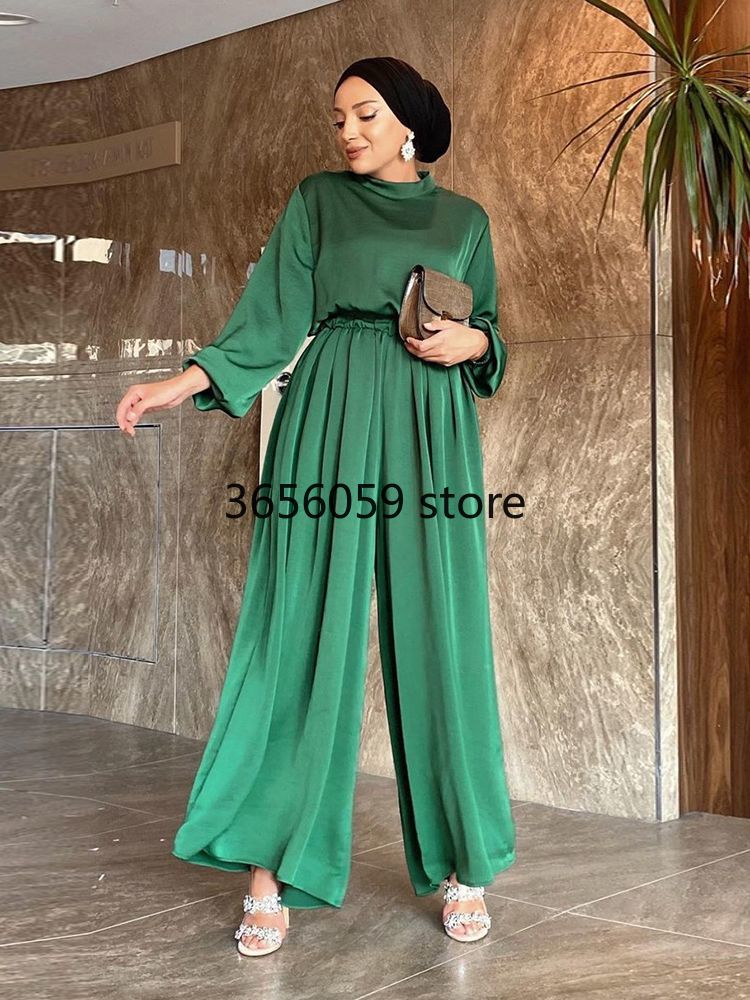 Ensemble musulman pour femmes, Kaftans, Abaya, pour Ramadan, Eid Mubarak, dubaï, turquie, Islam, arabe, vêtements modeste