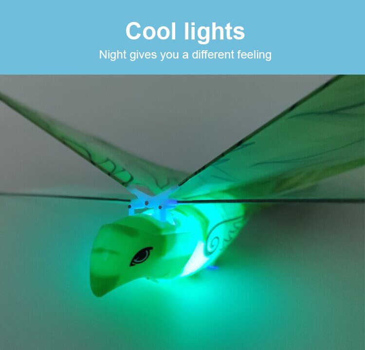 3 Colors 2.4GHz Remote Control Bird Remote Control Airplane Remote Control Electronic Bird Mini Remote Control Toy