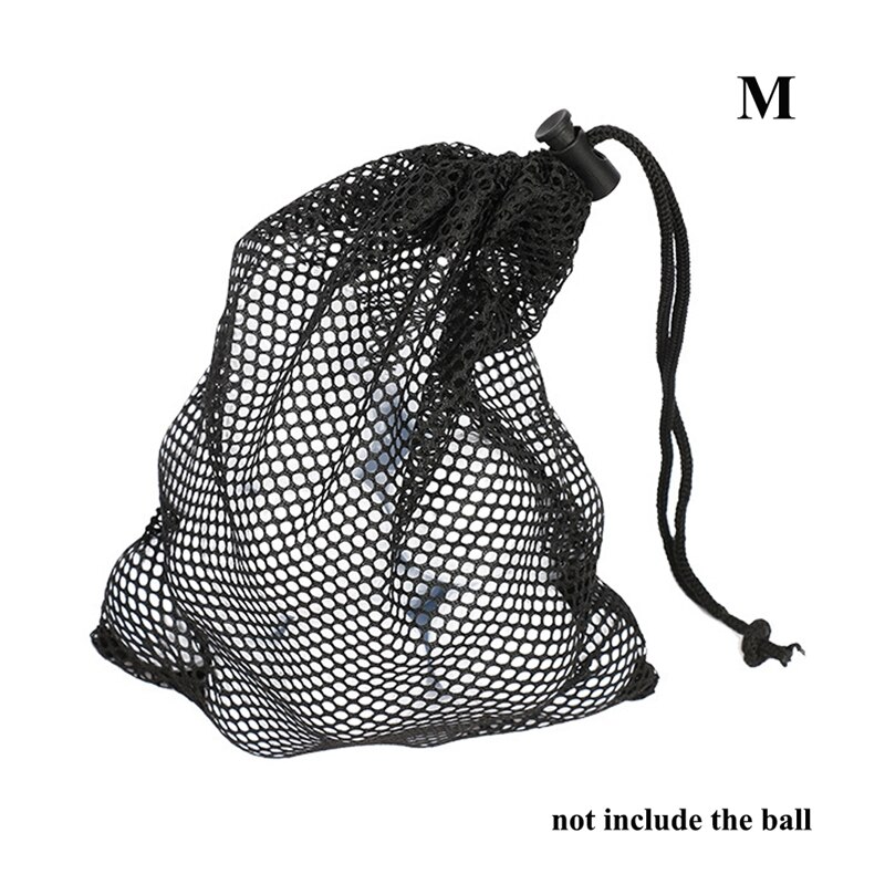 Golf Ball Mesh Bags Multipurpose Drawstring Sack Durable Nylon Mesh Storage Bags Mesh Bags Shopping Bags: B