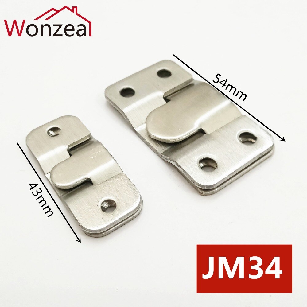 2pcs/lot furniture connecting piece hanging buckle hanging hook stainless steel/Iron brackets mirror frame insert fittings