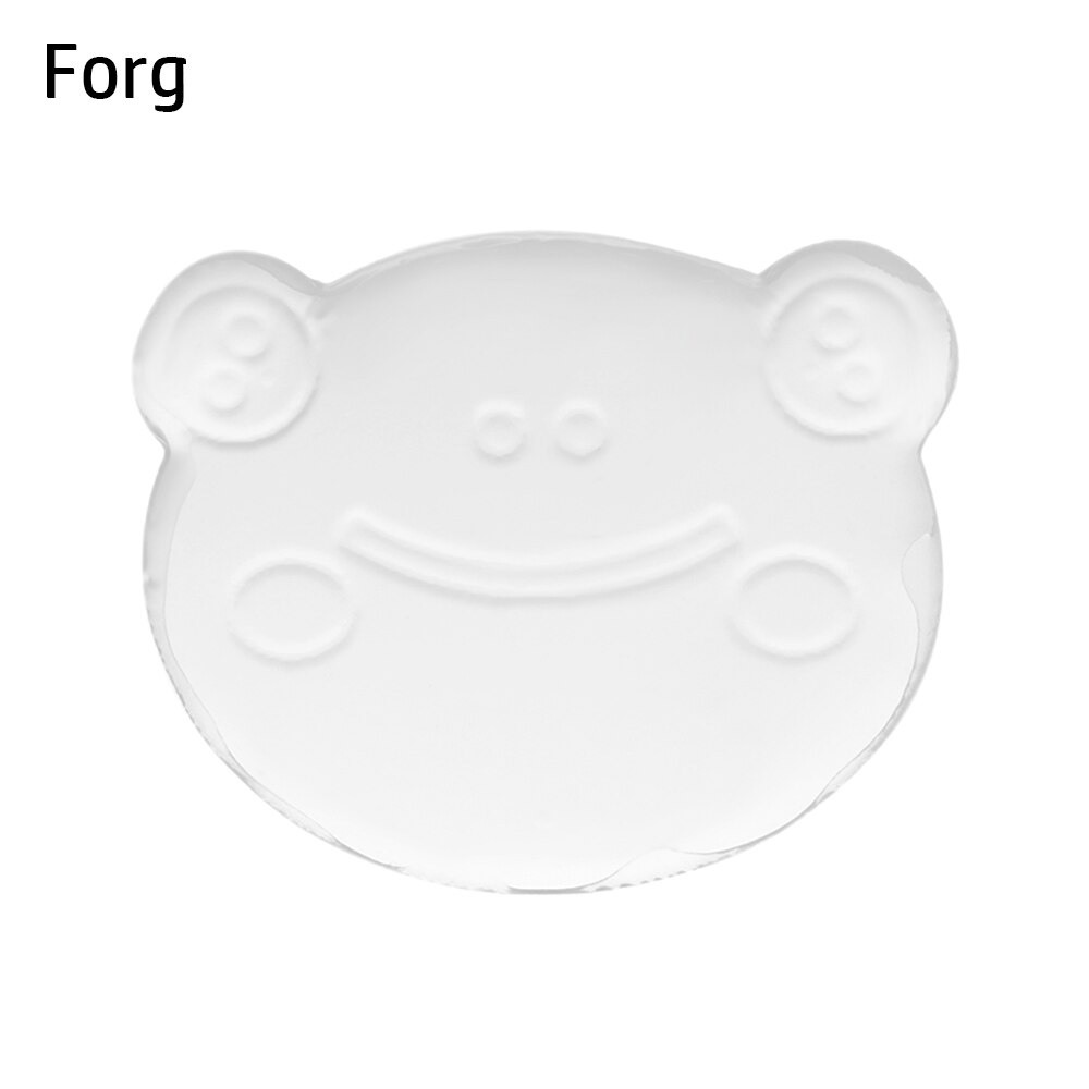 Mute Deur Stoppers Muur Bescherming Veiligheid Schokdemper Deurklink Bumpers Security Pu Waterable Transparante Muur Protectors: Frog