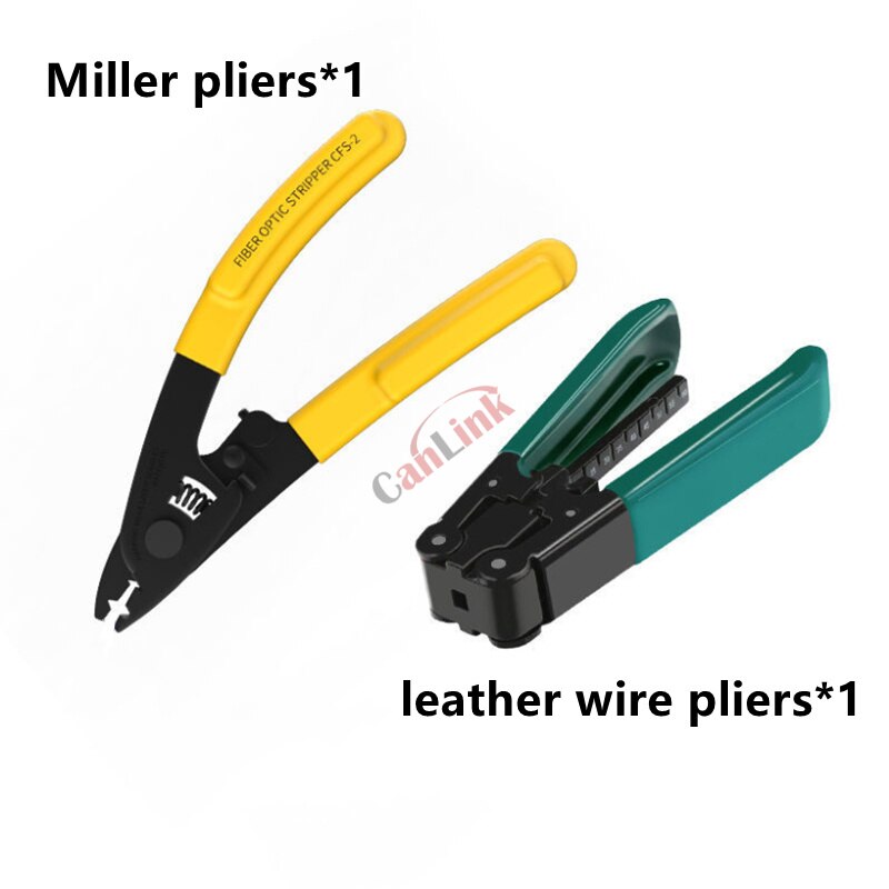 Optical Fiber Cold Splicing Tool Kit FTTH FC-6SComponent Fusion Termination Optical Power Meter Optical Fiber Cleaver
