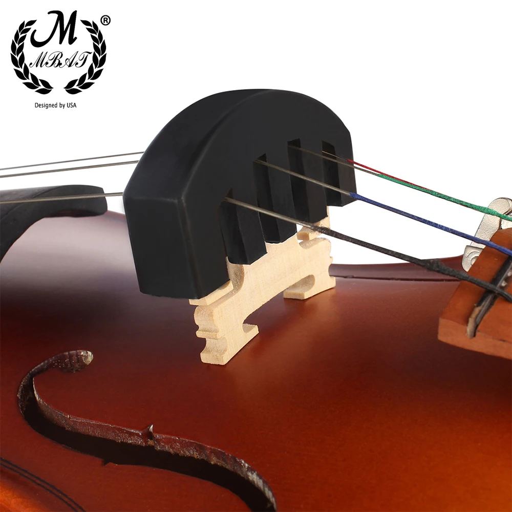 M MBAT 1 pièces en caoutchouc violoncelle muet silencieux pratique violon diminuer le Volume accessoires outils ne pas déranger les autres pour se reposer: Black