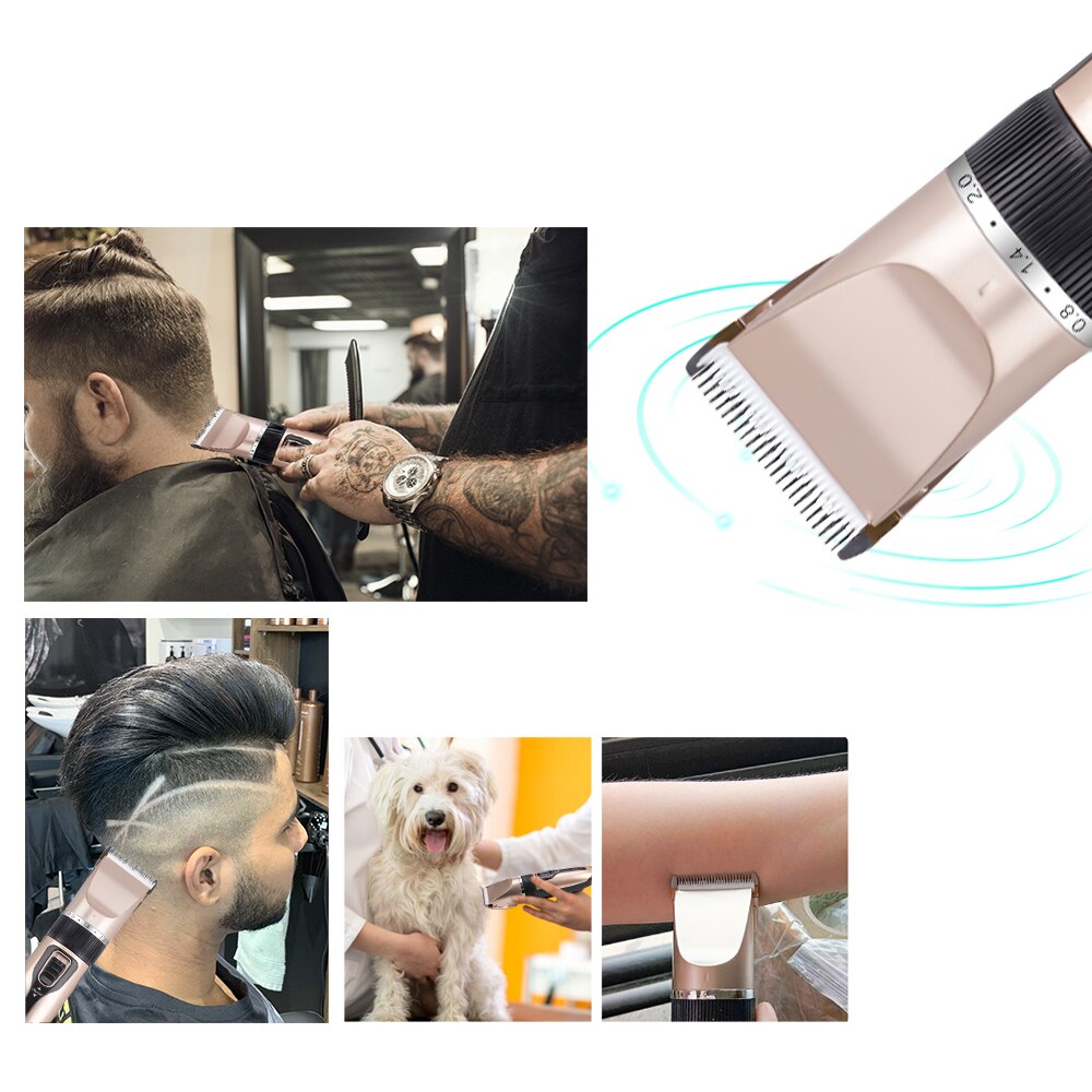 Low-noise Electrical Dog Hair Trimmer Pet Hair Clipper Electric Scissor Clipper Grooming Clippers