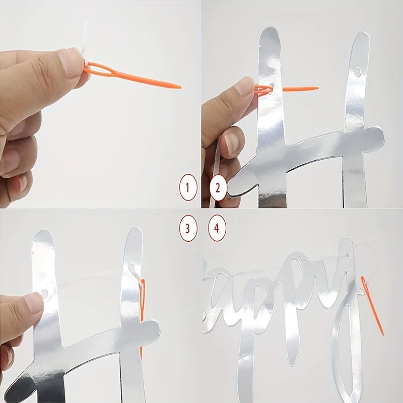 Pancarta de feliz cumpleaños, decoración para de boda, guirnalda colgante para Baby Shower, suministros para de cumpleaños de 1er cumpleaños para niño y niña