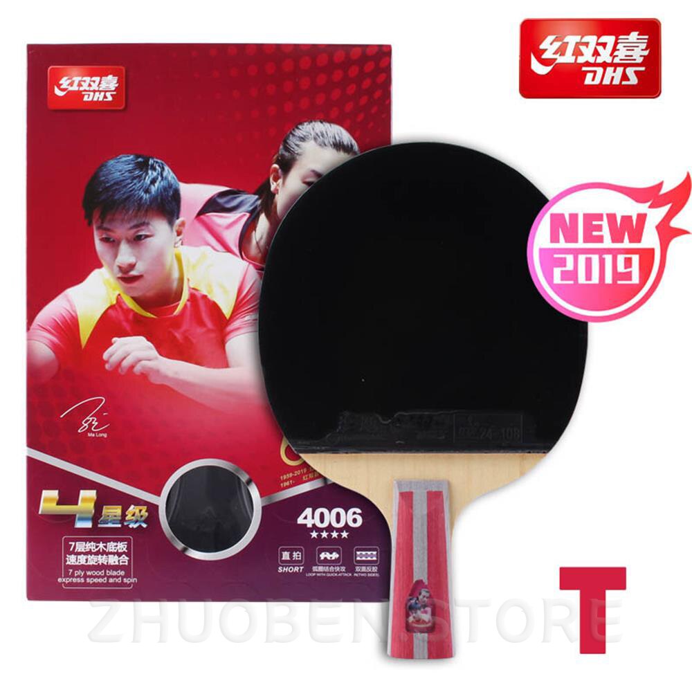 Originele Dhs Tafeltennis Racket 4002 4006 T4002 T4006 Ping Pong Paddle Kit