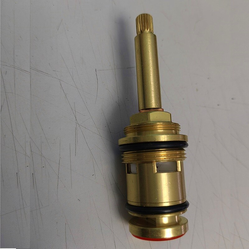 Wall Mounted shower head two-way water distribution valve Shower column water separator spool Long rod brass spool