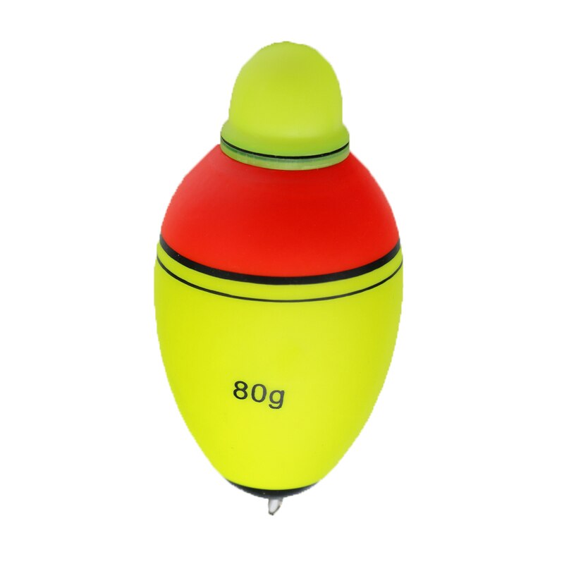 80g 100g luminosa electrónica luz Led para pescar flotar Boia puede cambiar de Color palo de corcho boya brillante noche de pesca flota