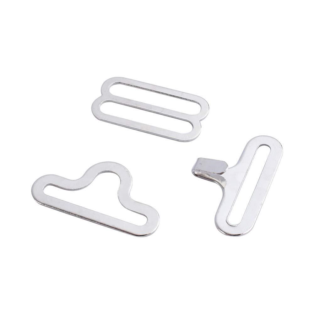 Lot de 50 attaches pour nœud papillon, crochet de cravate, attaches pour faire des sangles réglables