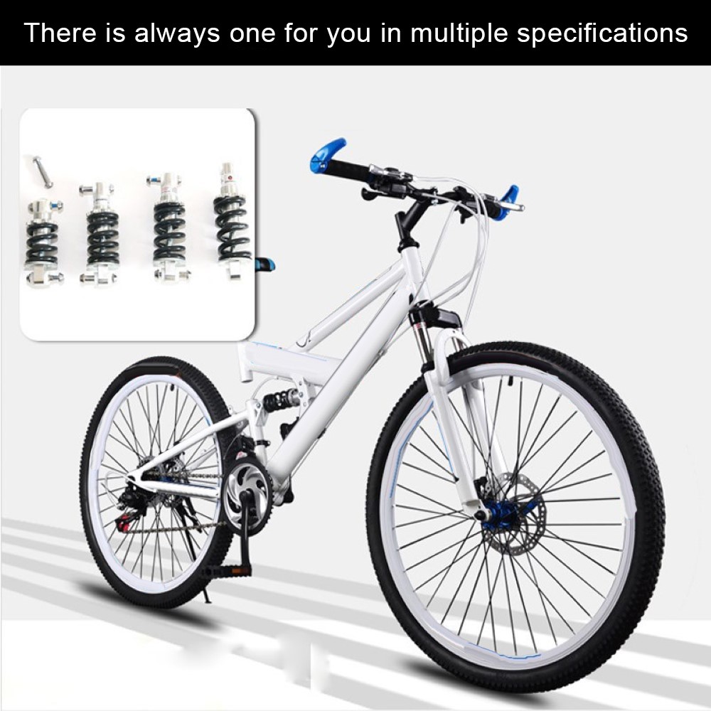 VTT métal durabilité amortisseur Suspension arrière ressort de pare-chocs 100mm 125mm 150mm pour vtt vélo accessoires