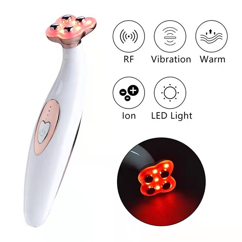 RF radio frequency beauty device four-speed firming and rejuvenating female facial beauty device