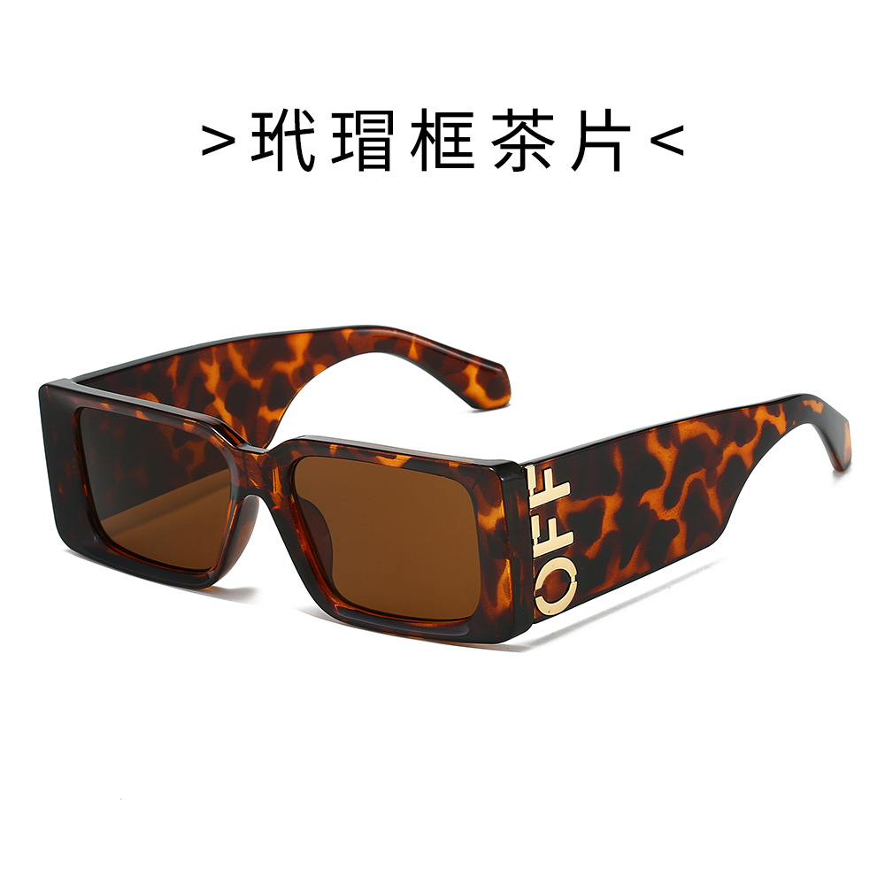 Nuevas gafas de sol retro de para mujeres y hombres Monturas cuadradas elegantes con piernas anchas Protección UV Gafas de para cada occasi: other / Azul