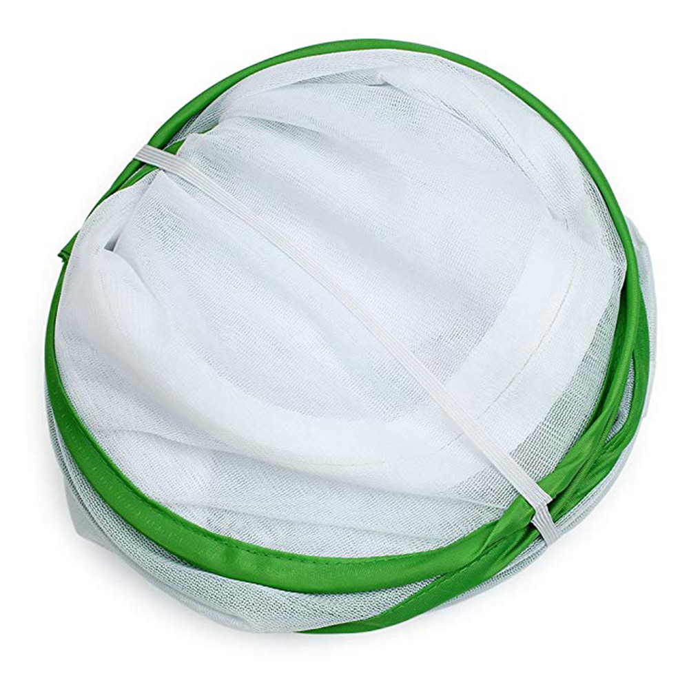1PC Collapsible Insect and Butterfly Habitat Cage Terrarium Pop up Open Cloth Foldable Housing Enclosure Portable Strip Cage #A