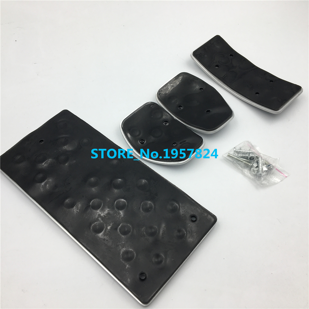 Car Modified Pedal Kit for Renault Clio MT/AT Accelerator Brake Footrest Decorative Pad Cover Refitting Accessory Part