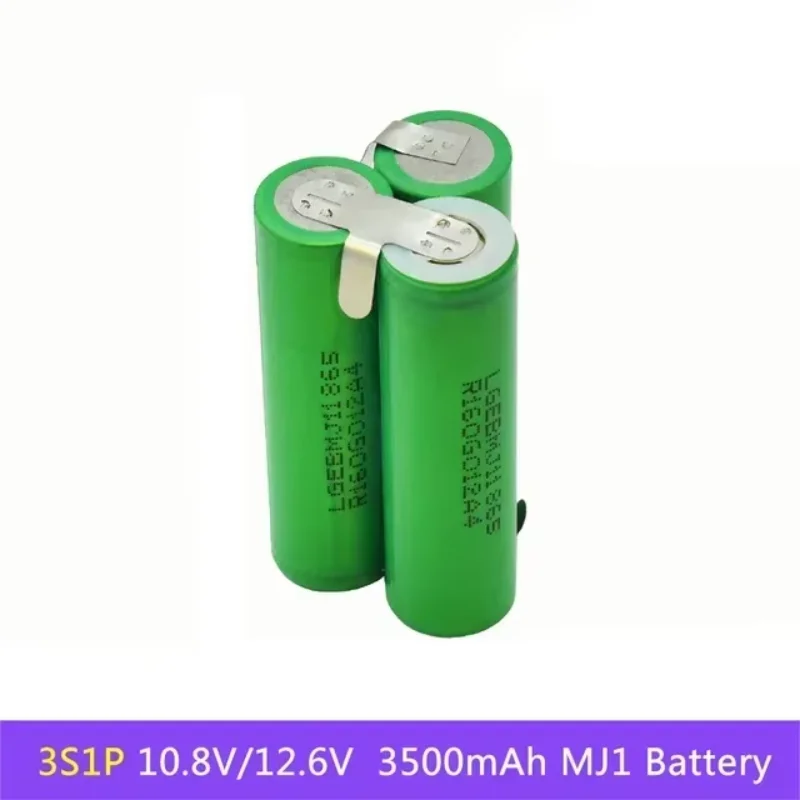 Batterie de rechange MJ1, 18650 mAh, 20 A, 3S, 4S, 5S, 6S, 8S, 3500 V, 7.4V, 12.6V, 18V, 14.8V, 25.2V, 29.6V