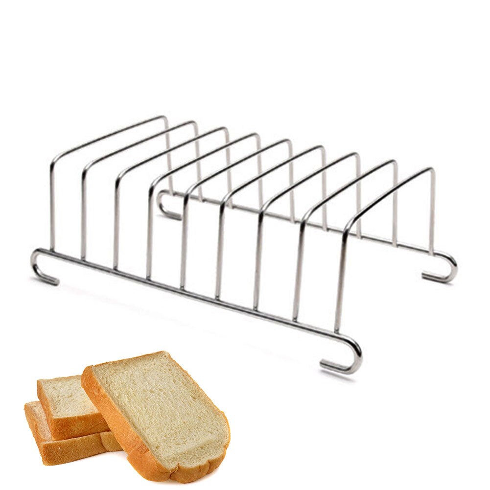 Air Friteuse Accessoires Draagbare Brood Rack Food Restaurant Cooling Grid Rvs Cookie Tool Thuis Pannenkoek Houder Keuken