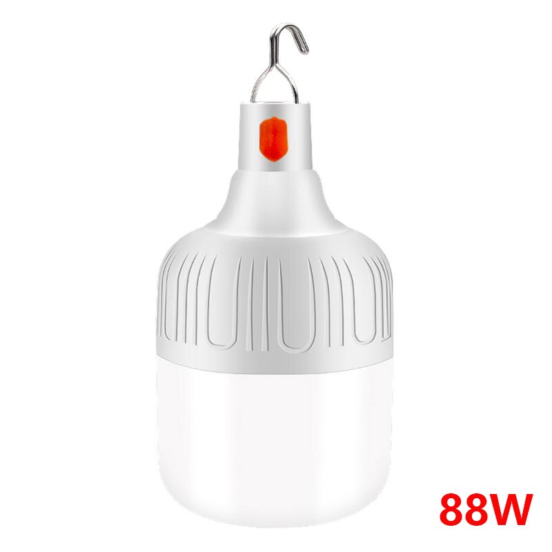 L'ampoule extérieure D'urgence Ampoule Lampe LED Super Lumineux Occultant Mobile Marché de Nuit Lumières Éclairage Portatif LED Lanternes: 88W