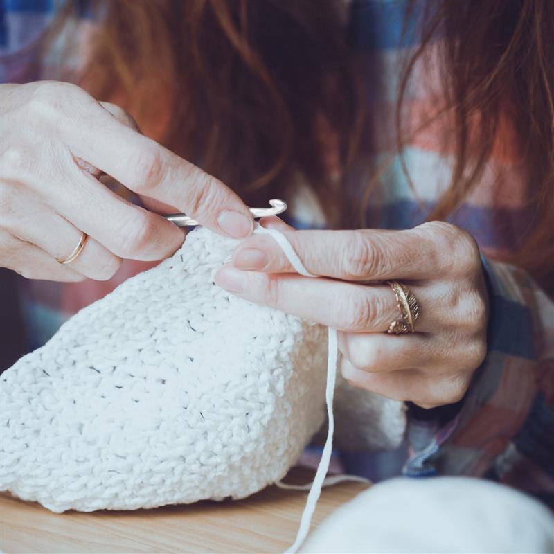 2-10mm Rubber Handle Crochet Hooks Needles Grip Ergonomic Handle Knit Weave Craft Yarn Sewing Tools Crochet Knitting Needles