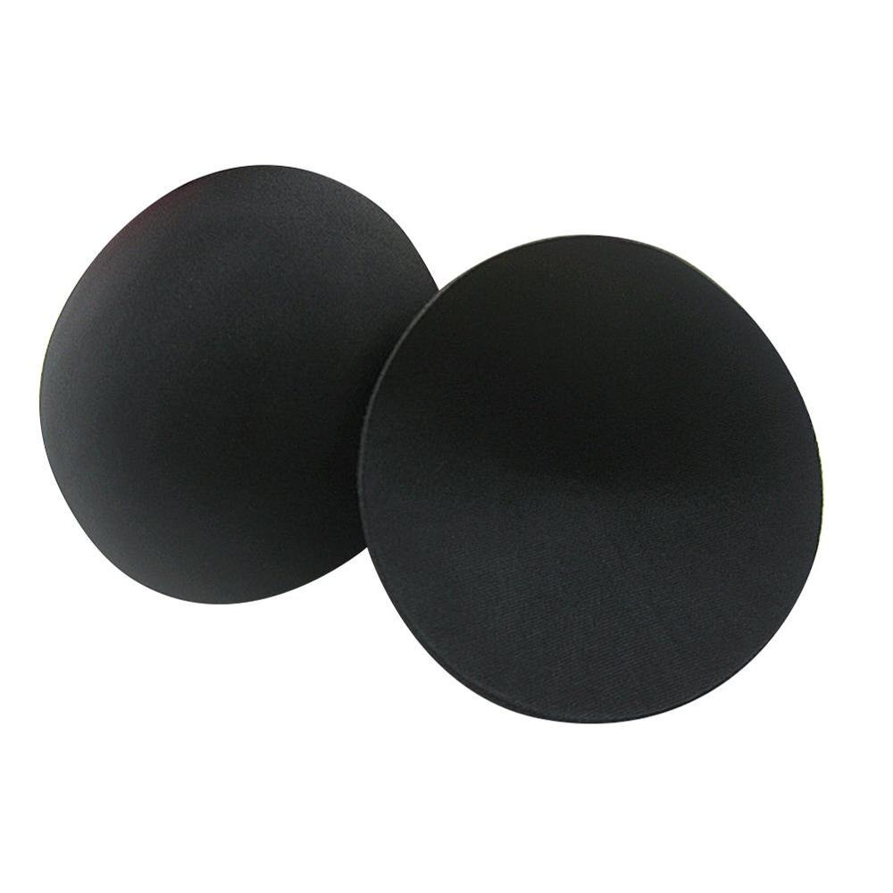 1 Paar 3 Kleuren Borst Cups Borst Beha Bikini Inserts Borst Pad Vrouwen Badpak Padding Inserts Spons Foam Bra pads: Black