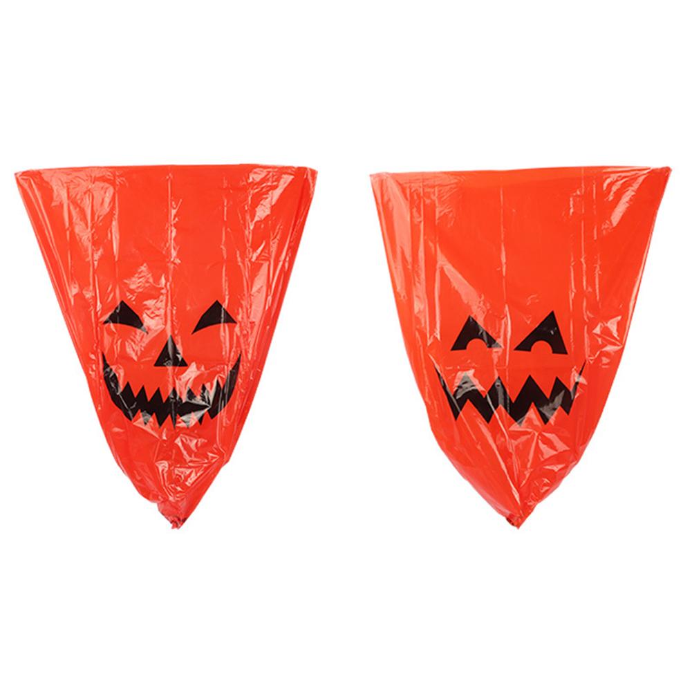 Gresskar blad poser halloween butikk dekorative gresskar plen poser til utendørs hage dekor stor kapasitet lys farge nyere