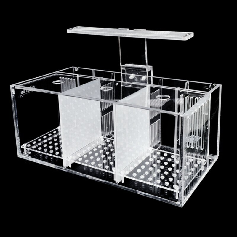 LED pour Aquarium acrylique Betta ensemble de réservoir de poisson Mini éclairage bureau pompe à eau filtres