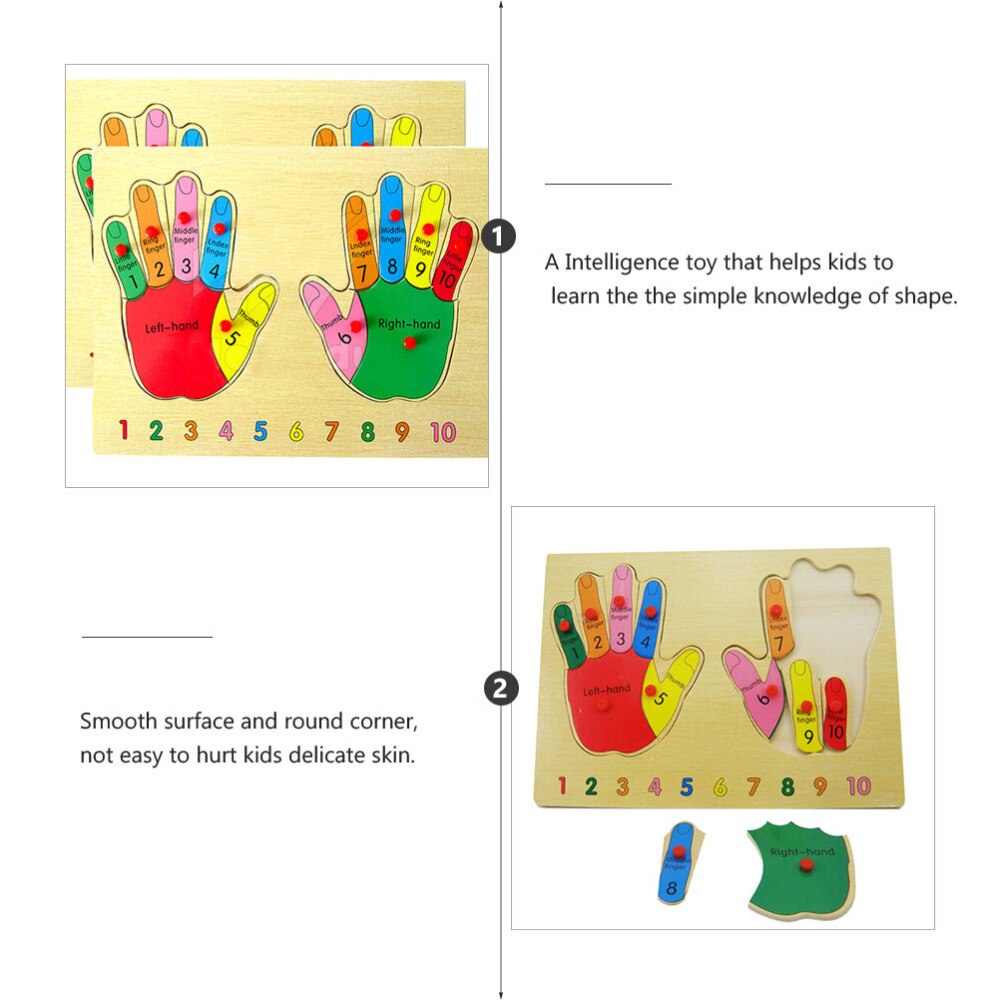1Pc Jigsaw Speelgoed Educatief Speelbal Vroege Educatief Speelgoed Voor Kinderen
