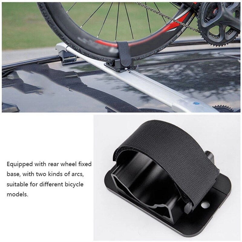 AU05 -Car Luggage Rack Quick Release Bracket Roof Bicycle Fixing Bracket Front Fork Quick Release Fixing Clip Roof Rack