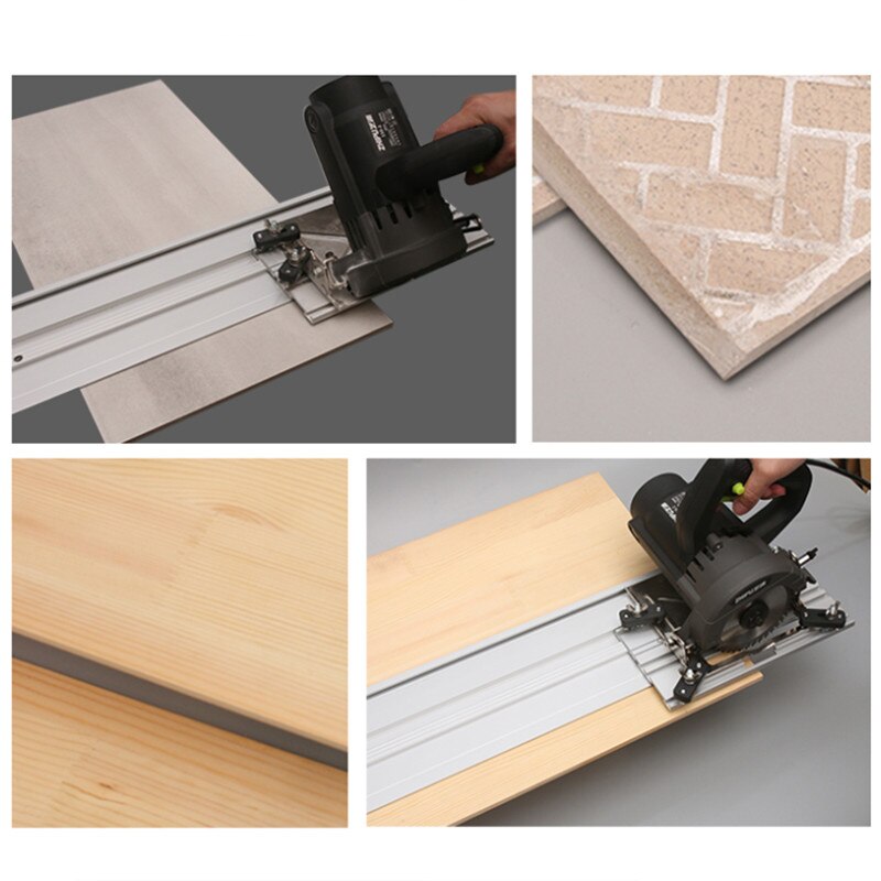1.4M Circular Saw Guide Rail Set Track Saws Aluminum Guided Rails 2 Clamps Tracksaw Tools
